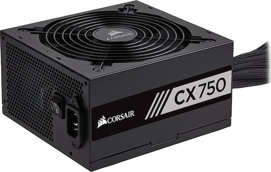 Corsair CX Series CX750 750W Τροφοδοτικό Υπολογιστή Full Wired 80 Plus Bronze