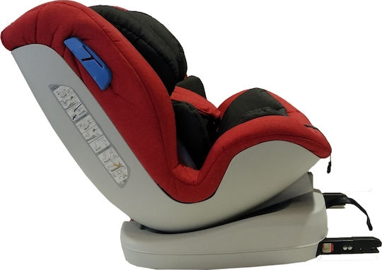 Miko Baby Car Seat with Isofix Red-Black 0-25 kg