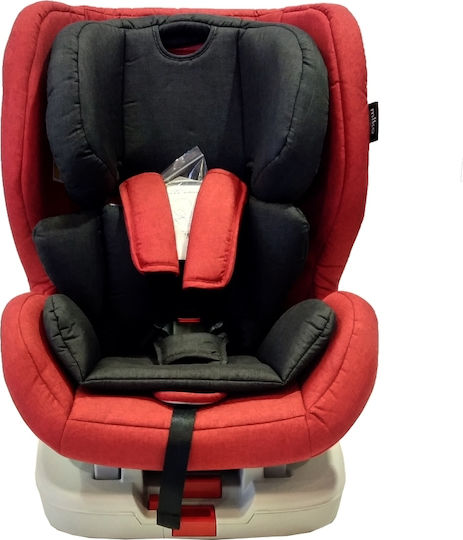 Miko Baby Car Seat with Isofix Red-Black 0-25 kg