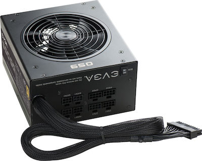 EVGA 650 GQ Ver.2.0 650W Μαύρο Τροφοδοτικό Υπολογιστή Semi Modular 80 Plus Gold