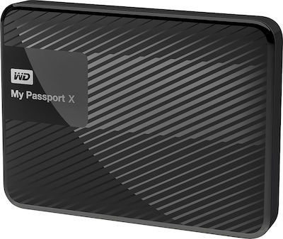 Western Digital My Passport X USB 3.0 Externe HDD 2TB 2.5" Schwarz