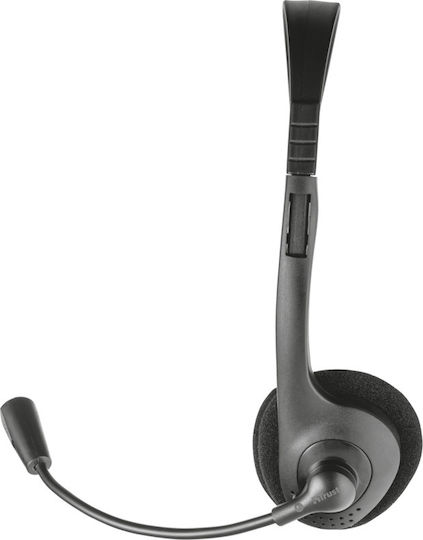 Trust Ziva On Ear Multimedia Ακουστικά με μικροφωνο και σύνδεση 3.5mm Jack