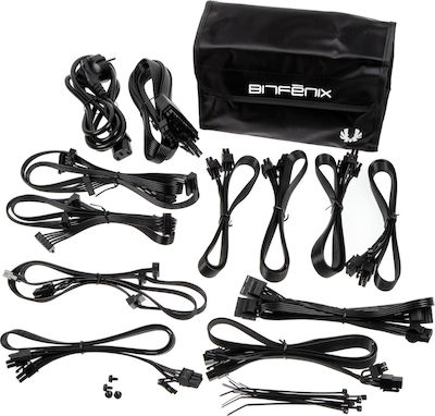 BitFenix Whisper M 750W Sursă de alimentare Complet modular 80 Plus Gold