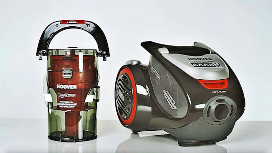 Hoover Xarion Pro XP81_XP25011 Ηλεκτρική Σκούπα 800W με Κάδο 1.5lt Κόκκινη