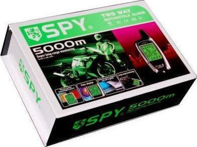 Spy Συναγερμός Μηχανής 5000M 2-Way Motorcycle Alarm με Τηλεειδοποίηση
