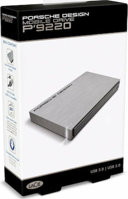 Lacie USB 3.0 Външен HDD 1000ГБ 2.5"