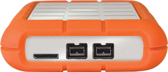 Lacie Lacie FireWire 800 / USB 3.0 External Hard Drive 2TB 2.5 Inch Orange