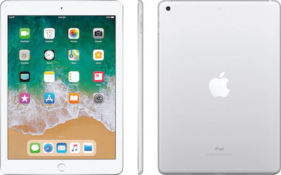 Apple iPad 2018 9.7" με WiFi (2GB/32GB) Ασημί