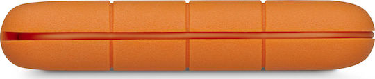 Lacie Rugged Secure USB 3.1 / USB-C Външен HDD 2000ГБ 2.5" Оранжев