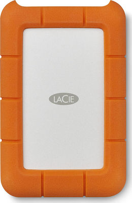 Lacie Rugged USB-C USB 3.1 / USB-C Externe HDD 5TB 3.5" Gelb