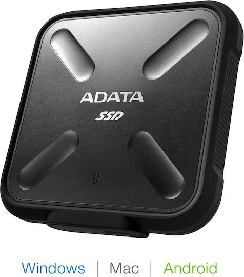 Adata SD700 USB 3.1 Εξωτερικός SSD 512GB 2.5" Μαύρο