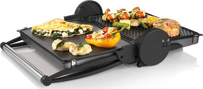 Сандвич грил с отделяеми плочи за for 4 Sandwiches Sandwiches 2000W Инокс
