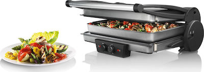 Сандвич грил с отделяеми плочи за for 4 Sandwiches Sandwiches 2000W Инокс