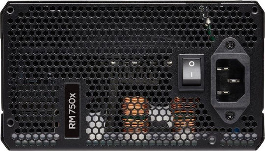 Corsair RMx 2018 Series RM750x 750W Τροφοδοτικό Υπολογιστή Full Modular 80 Plus Gold