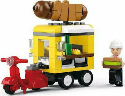 Sluban Building Block Town Hot Dog Car for 6+ years 112pcs