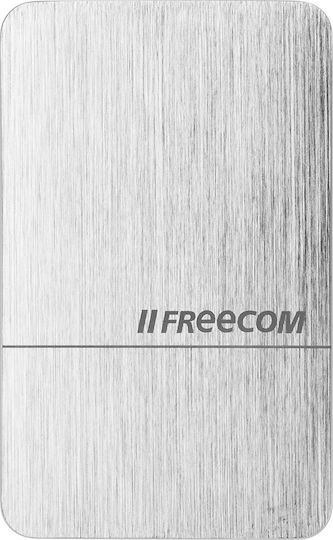 Freecom MSSD Maxx External Hard Drive USB 3.1 / USB-C 512GB 2.5 Inch Silver