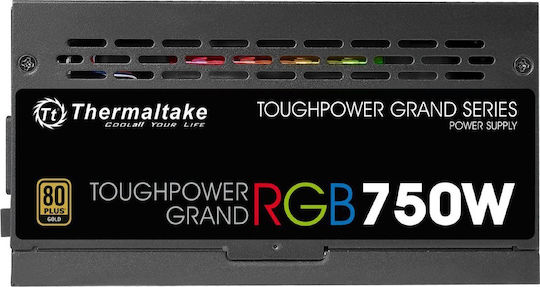 Thermaltake Toughpower Grand RGB 750W Μαύρο Τροφοδοτικό Υπολογιστή Full Modular 80 Plus Gold