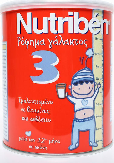 Nutriben Pulvermilch 3 für 12m++ Monate 400gr