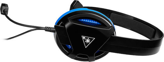 Turtle Beach Recon Chat PS4 Over Ear Gaming Headset με σύνδεση 3.5mm Μπλε