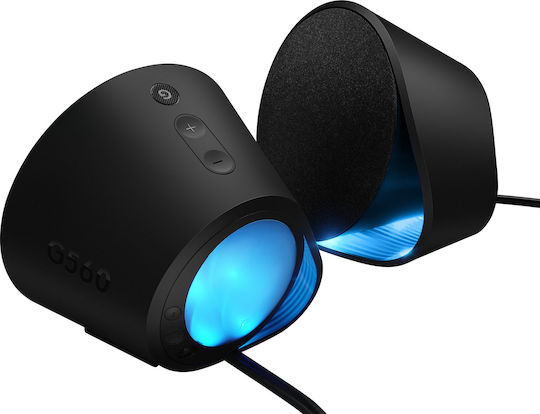 Logitech G560 Ασύρματα Ηχεία Υπολογιστή 2.1 με Bluetooth και Ισχύ 120W σε Μαύρο Χρώμα