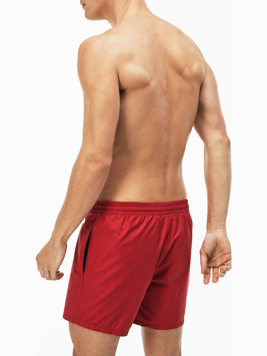 Lacoste Swimming Trunks in Taffeta MH7092-00 Red