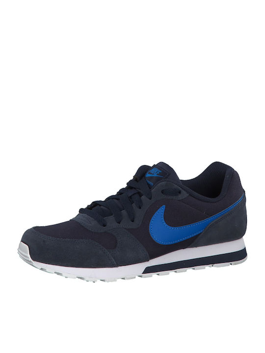 Nike MD Runner 2 GS Kids Running Shoes Navy Blue