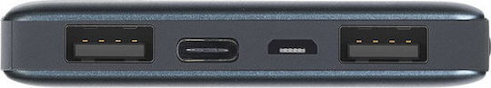 Rivacase Rivapower VA1210 10000mAh με 2 Θύρες USB-A Γκρι