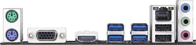 Gigabyte B360M H (rev. 1.0) Motherboard Micro ATX mit Intel 1151 Socket