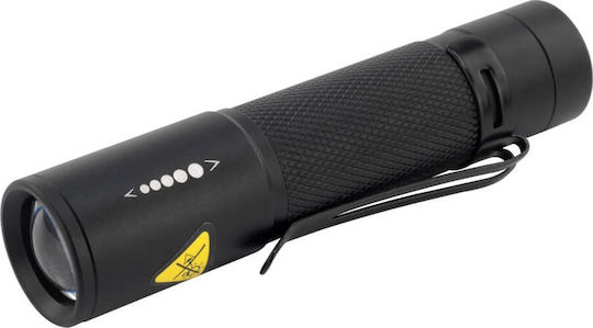 Ansmann Flashlight LED with Maximum Brightness 60lm Torch Future T50F Black