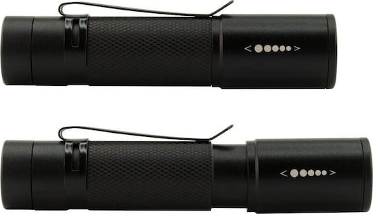 Ansmann Flashlight LED with Maximum Brightness 60lm Torch Future T50F Black