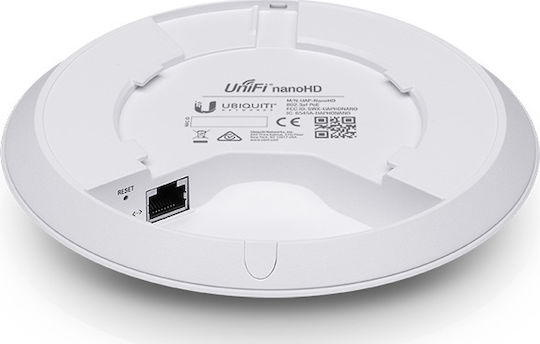 Ubiquiti UniFi nanoHD Точка за Достъп Wi‑Fi 4 Двулентов (2.4 и 5GHz) Единичен Комплект