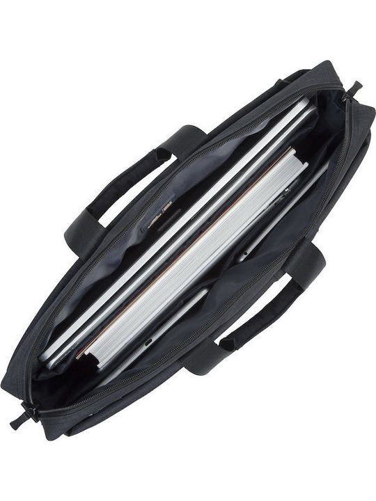 Rivacase Biscayne 8355 Τσάντα Ώμου / Χειρός για Laptop 17.3" σε Μαύρο χρώμα
