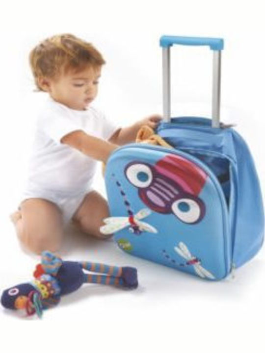 Oops Easy Dragonfly School Bag Trolley Kindergarten in Light Blue color