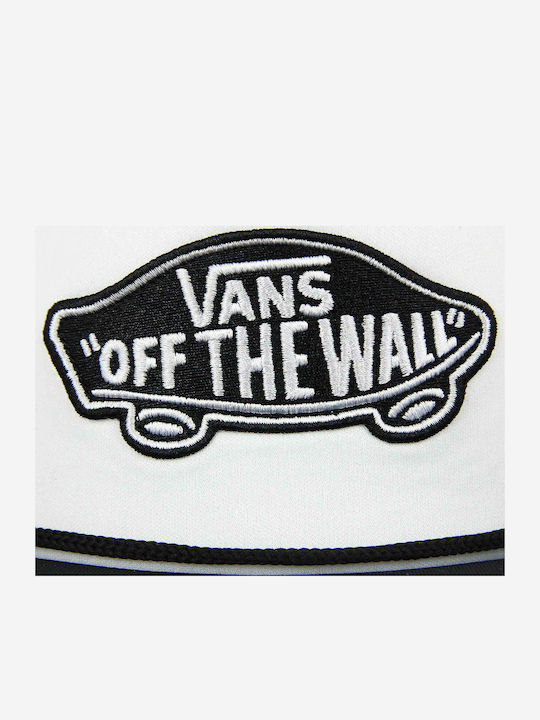 Classic Patch Ανδρικό Jockey με Δίχτυ και Ίσιο Γείσο White/ Black