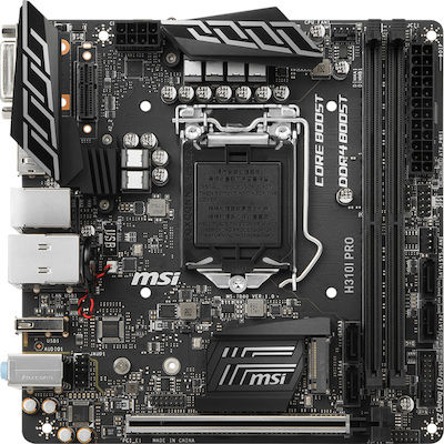 MSI H310I Pro Placă de bază Mini ITX cu Intel 1151 Socket