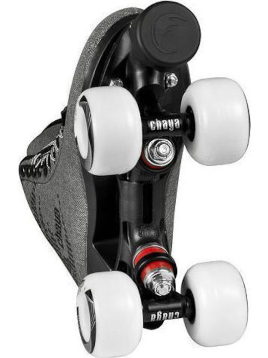 Chaya Noir II Adult Quad Rollers Gray