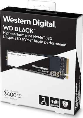 Western Digital WD Black SSD 1TB τύπου M.2 με σύνδεση PCI Express 3.0 WDS100T2X0C
