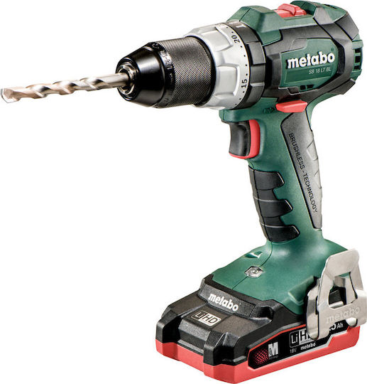 Metabo Combo Set 2.3.7 Σετ Δραπανοκατσάβιδο & Πιστολέτο Brushless 18V με 2 Μπαταρίες 3.5Ah και Θήκη