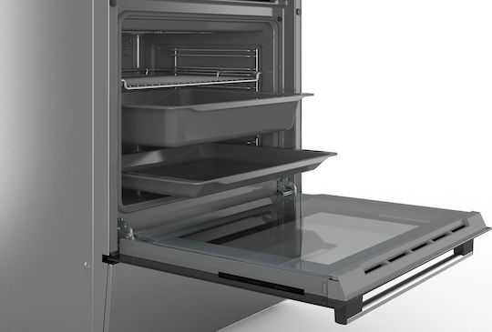 Bosch Κουζίνα 66lt με Εστίες Υγραερίου Π60εκ. Inox