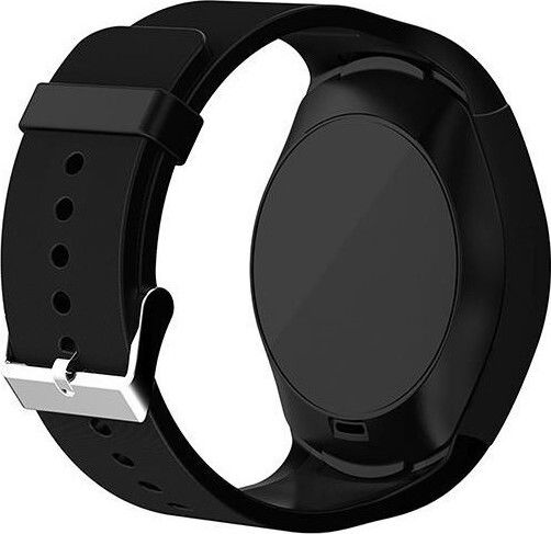 Media-Tech Round Watch GSM MT855 Stainless Steel 40mm με SIM (Μαύρο)