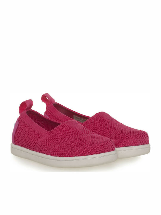 Toms Παιδικές Εσπαντρίγιες Slip-On Φούξια Classic Mesh