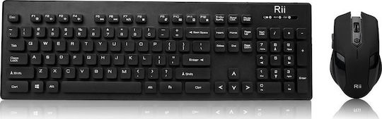 Riitek RK200 Ασύρματο Σετ Πληκτρολόγιο & Ποντίκι
