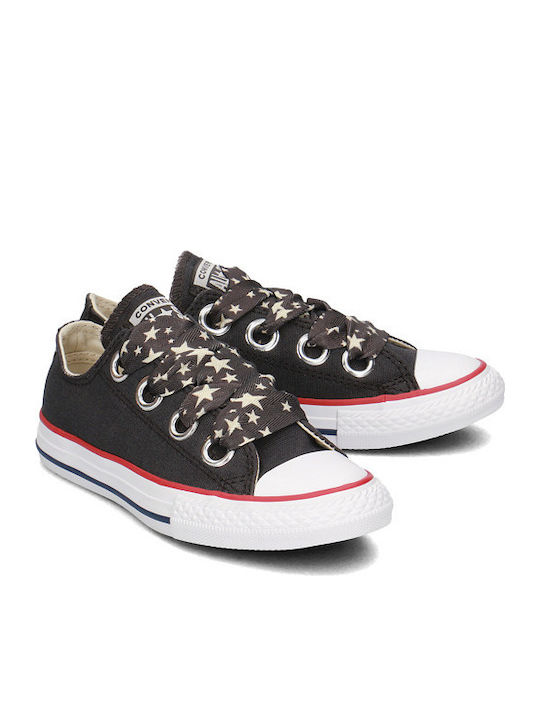 Converse Kinder-Sneaker Big Eyelet Schwarz