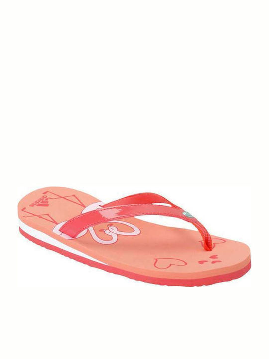 Adidas Παιδικές Σαγιονάρες Flip Flops Πορτοκαλί Adigirl Tehra II