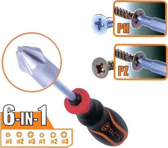 Tactix Κατσαβίδι Αστέρι Μεγέθους Pz1x100mm