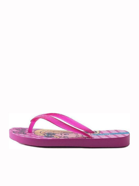 Șlapi pentru copii Flip Flops Barbie Fuchsia Barbie