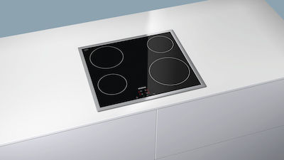 Siemens Autonomous Cooktop with Ceramic Burners and Locking Function 58.3x51.3cm