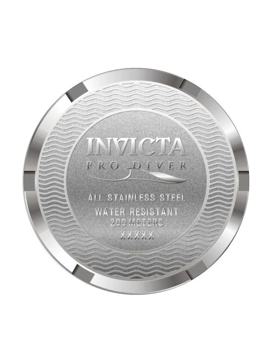 Invicta Pro Diver Uhr Automatisch mit Silber Metallarmband
