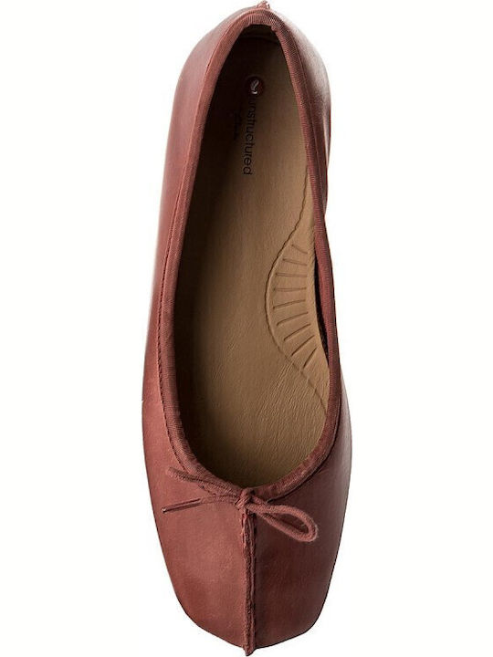 Freckle Ice Women's Ballerina Shoes Rust
