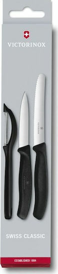 Victorinox Swiss Classic Σετ Μαχαίρια από Ανοξείδωτο Ατσάλι 3τμχ